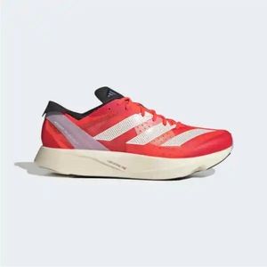 Adidas Adizero Takumi Sen 9 Running Shoes Mens Size 12.5 Red White Black NEW